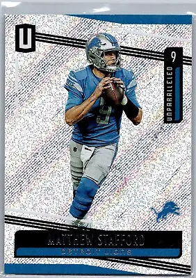 2019 Panini Unparalleled #176 Matthew Stafford Detroit Lions • $1.99