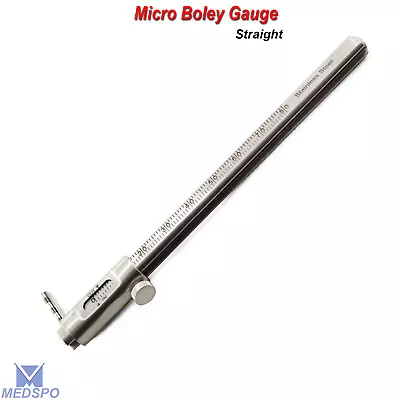 Dental Micro Boley Gauge Thickness Caliper Edentulous Measuring Drill Guide Tool • $20.49