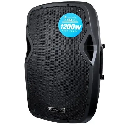 Evolution RZ15A V3 1200W Two Way Active DJ Disco PA House Party Speaker • £169.95
