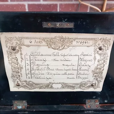 Early Barrel Music Box • £50