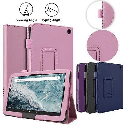 For Amazon Fire 7 12th Gen 2022 Leather Stand Tablet Kickstand Cover Case • $7.99