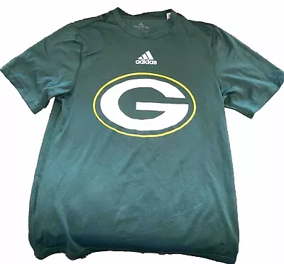 Green Bay Packers Shirt Short Sleeve Adidas Creator Tee Size XS Extra Small • $14.99