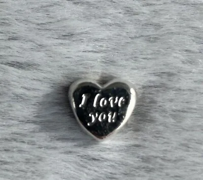Pandora Sterling Silver ALE S925 I Love You Charm - Boxed. • £14