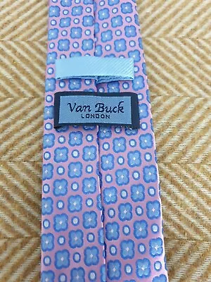 Van Buck Silk Tie 8cm • £12.50