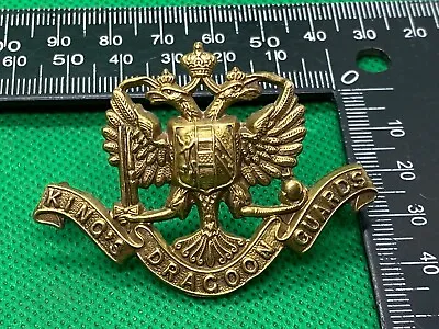 WW1 British Army Kings Dragoon Guards Cap Badge • $31.81