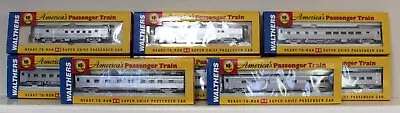 Walthers Santa Fe Super Chief 8 Car Passenger Train Set Ho Scale Pine Vista • $199.99