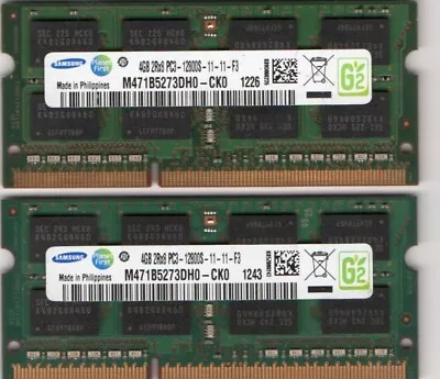 New 8GB (2x 4GB) Toshiba Satellite C655 / C655D DDR3 Laptop/Notebook Memory  • $19.95