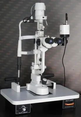 Slit Lamp Haag Streit Type 5 Step With Wooden Base 110/220V • $2538.88