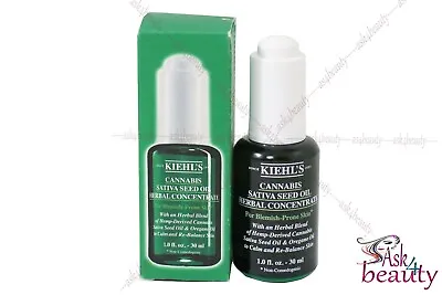 Kiehl's Sativa Seed Oil Herbal Concentrate 1oz/30mL New In Box • $26.99