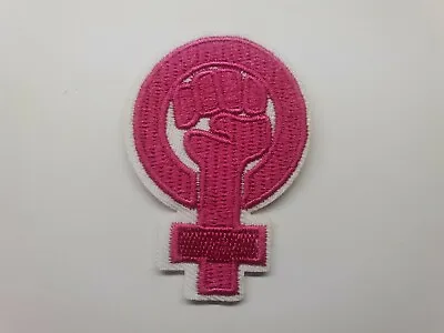 1pc Feminism Logo Iron On Or Sew On Patch Women Girl Power Movement Symbol Fist • $6.99