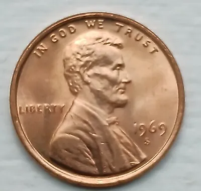 $600 • Buy 1969 S Perfect Uncirculated Lincoln Memorial Penny, Error Rare Coin