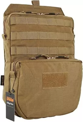 Tactical MOLLE Hydration Pack For 3L Hydration Water Bladder Vest Accessory Bag • $19.98