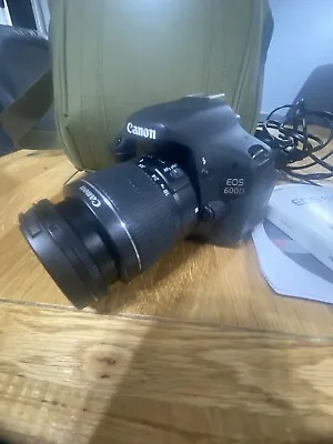 Canon Eos 600d Digital Slr Camera • £100
