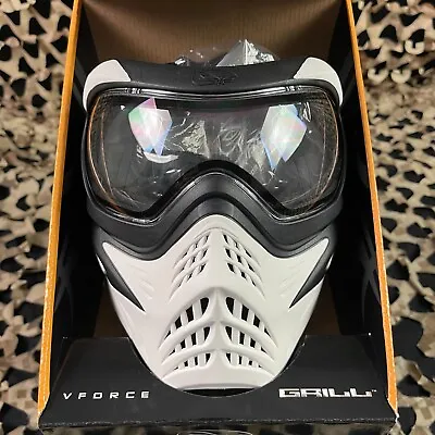 New V-Force Grill Paintball Mask - White (Ghost) • $84.95