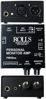 Rolls PM50se Headphone Personal Amplifier • $69