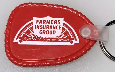 Marshall Missouri Farmers Insurance Group Vintage MO Keychain Key Ring • $27.99