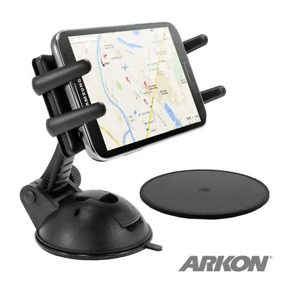 ARKON SM678 Car Dash / Windshield Sticky Suction Cup Mount For IPhoneSmartphone • $27