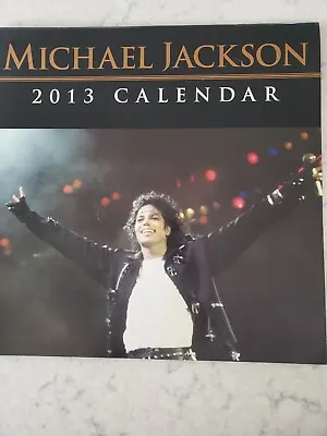 Michael Jackson Original Official 2013 Licensed Bravado 12” X 12” Calendar New • $12