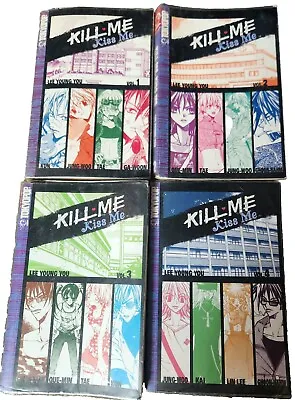 Kill Me Kiss Me Manwah Engligh Volumes 1-4 • $12