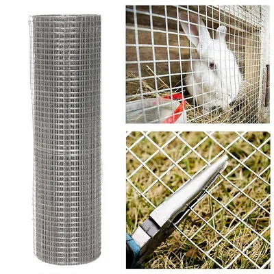 Stainless Steel Rat Mesh Rodent Proofing Welded Metal Wire Fence Netting Roll UK • £6.45