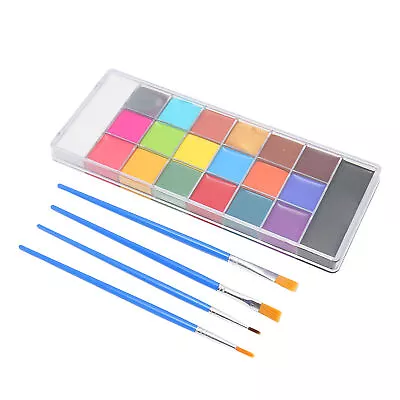 Face Body Paint Oil Palette Set Professional 20 Colors Face Body Paint Kit SG5 • £12.36