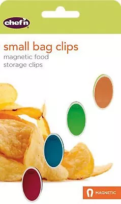 Chef'n Small Magnetic Bag Clips (Set Of 4) • $7.49