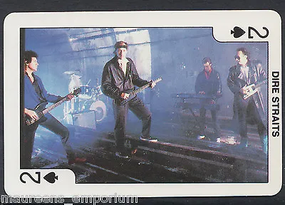 Dandy Gum Card - Rock'n Bubblegum Card - Dire Straits • £2