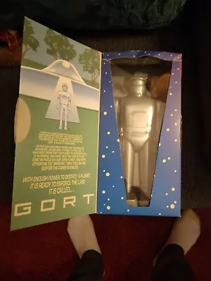 Gort Wind-up Tin Robot Toy The Day The Earth Stood Still 2000 Rocket Usa • $25