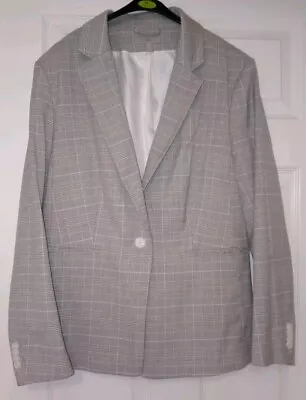 H&m Checked /plaid Blazer 12-14  • £4.49