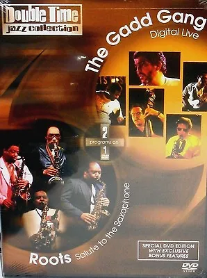 Double Time Jazz Collection ROOTS  GADD GANG NEW DVD FREE SHIP LIVE CONCERT  • $5.59