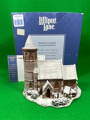 Lilliput Lane St. Stephen's Church 849 Christmas Special Edition 1996 Lot 2 • £45