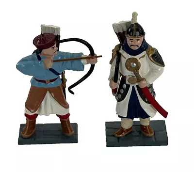 Trophy Miniatures Chinese Boxer Rebellion Soldier Archer & Officer VTG Set • $50