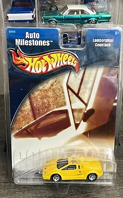 Hot Wheels Auto Milestones Lamborghini Countach  • $10.99