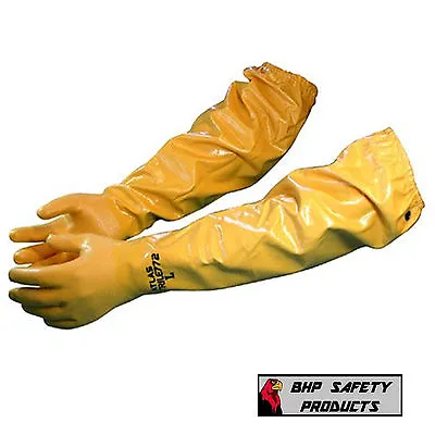 Showa Atlas 772 Chemical Resistant Gloves Best Glove Mfg 26  (sizes M Lg Xl) • $16.50