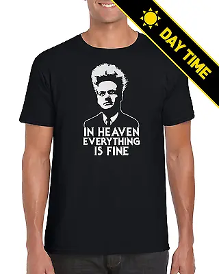 GLOW IN THE DARK! | In Heaven Everything Is Fine Eraserhead | Fan Made | T Shirt • £22.79