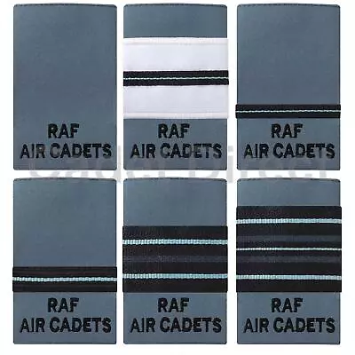 RAF Air Cadets Officers Rank Slides No 2 Dress (Light Blue) • £5.45