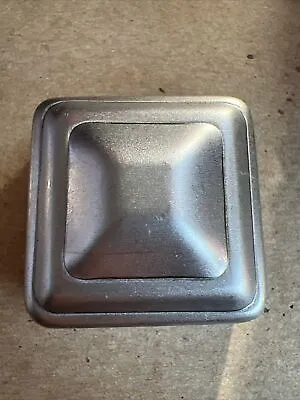 1” Square Pressed Steel Metal Dome Cap 1”x 1” For Steel Post 10 Pieces • $12