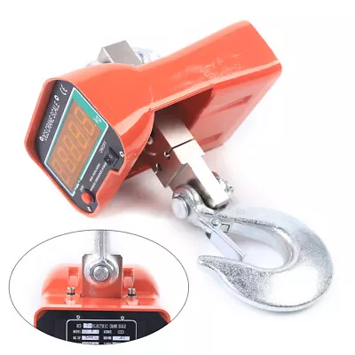 3T Crane Scale Weighing Scale Digital Hanging Scale Hanging Weight 3000kg • $145.35