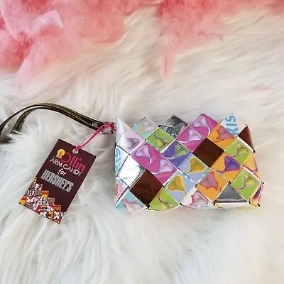 Ollin “Hershey Kisses” Arm Recycled Candy Wrapper Wristlet Girls Women’s New Bag • $34.99