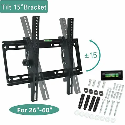 TV Wall Bracket Mount Tilt For 26 37 40 42 46 50 52 55 60 72INCH SONY LG Samsung • £7.99