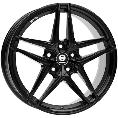 Alloy Wheel Sparco Sparco Record For Audi S4 8x18 5x112 Gloss Black 6bi • $457.33
