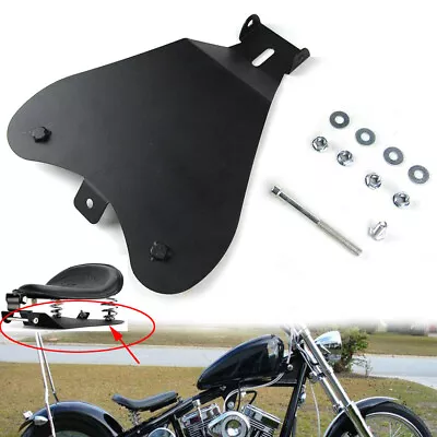 Motorcycle Solo Seat Base Plate For Harley Sportster XL 883 1200 Bobber Chopper • $19.69