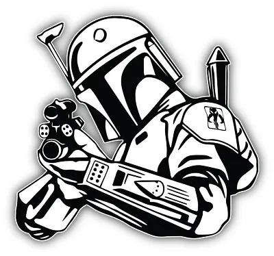 Star Wars Cartoon Sith Trooper Sticker Bumper Decal - ''SIZES'' • $3.75