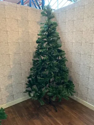 £24.99 • Buy 8ft Christmas Tree Green Artificial Tree Non-Pre-lit - Metal Base - 136206438