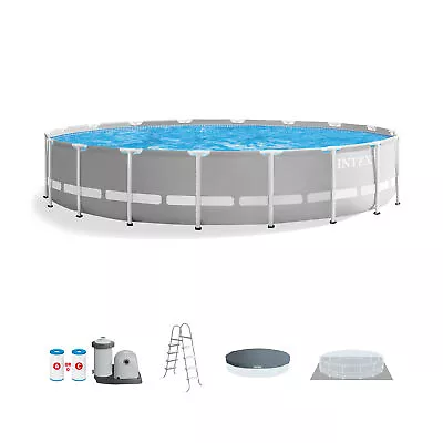 Intex 20ft X 52in Prism Frame Above Ground Swimming Pool Set With Filter Pump • $779.99