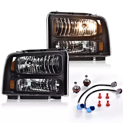 Fit For 99-04 F250/F350/F450/F550 Super Duty /00-04 Ford Excursion Headlights  • $73.59