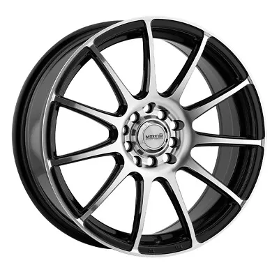 MAXXIM Champ 15X6.5 4x100/4x114.3 ET38 Machined Face / Gloss Black (Qty Of 4) • $495.94