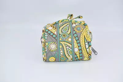Vera Bradley Jewelry All Wrapped Up Travel Case In  Lemon Parfait  Pattern • $16.24