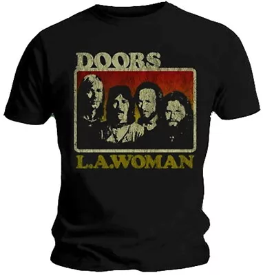 The Doors LA Woman Black T-Shirt NEW OFFICIAL • $38.05