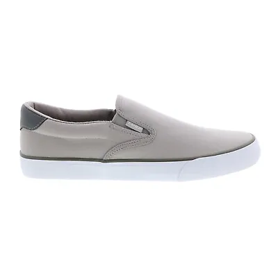 Lugz Clipper MCLIPRC-0435 Mens Gray Canvas Slip On Lifestyle Sneakers Shoes • $23.99